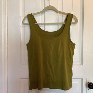 Shelf bra tank top